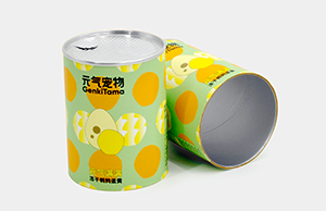 圓形紙筒適用于寵物食品包裝嗎？