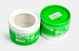 圓筒化妝品紙罐包裝，看起來有點“另類”
