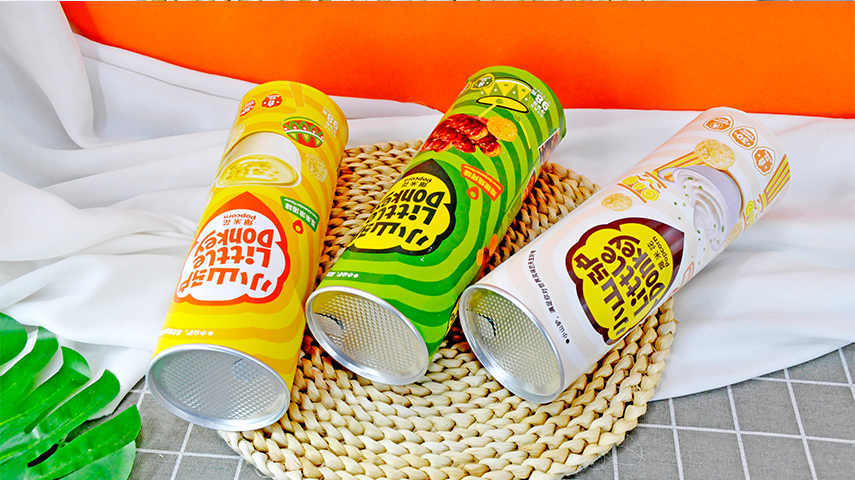 爆米花紙罐包裝