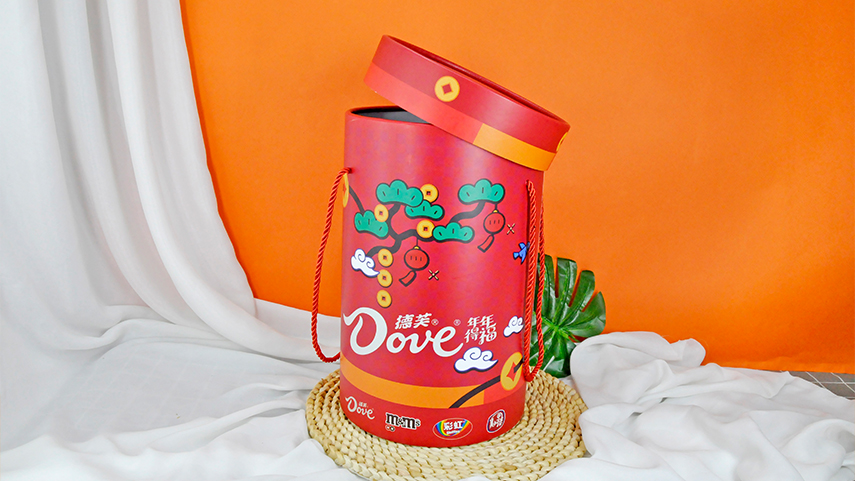 零食抱抱桶禮盒包裝