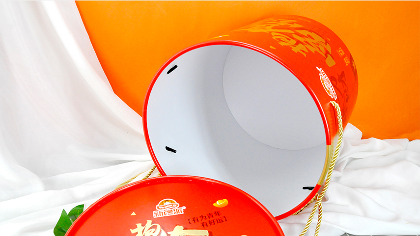 圓形抱抱桶禮盒包裝