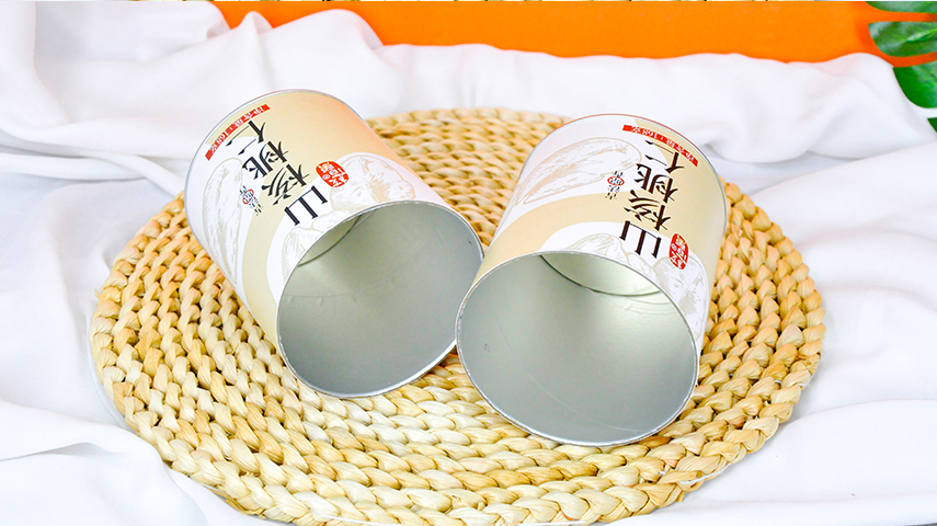 堅(jiān)果食品紙罐包裝