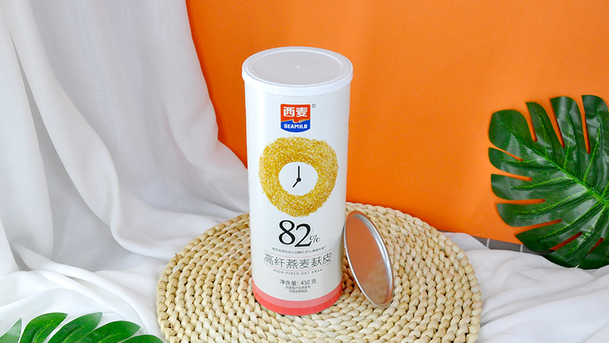 燕麥食品紙罐包裝