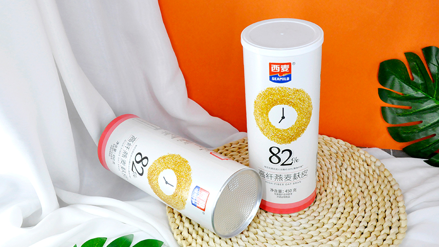 燕麥食品紙罐包裝