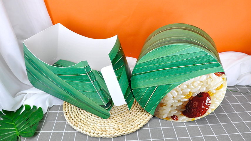 圓形粽子禮盒包裝