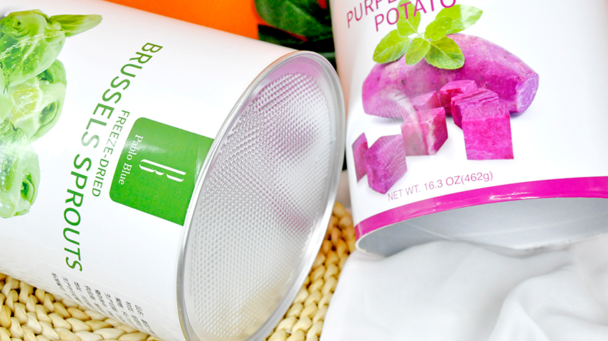 蔬菜干紙罐包裝